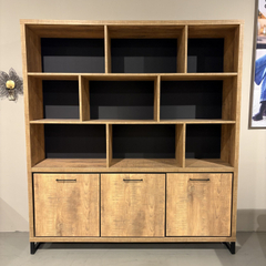IMBARO Wandmeubel 3dr/9 ov mango decor