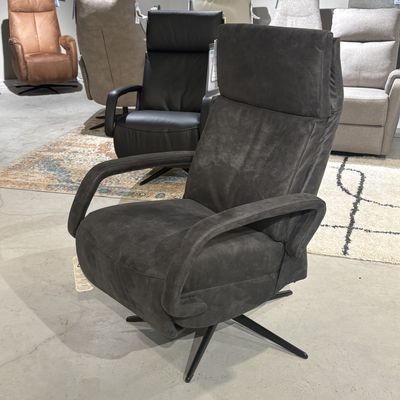 ORONA Relaxfauteuil L microleder bull 67-antraciet