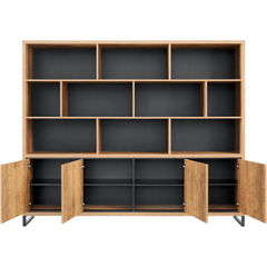 IMBARO Wandmeubel 4dr/10 ov mango decor