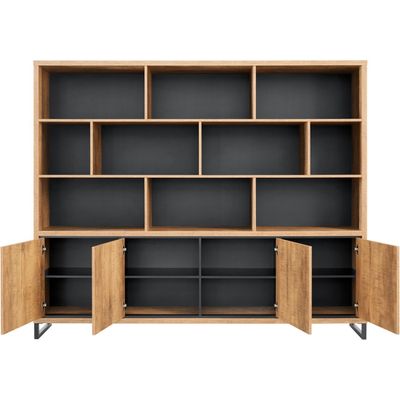 IMBARO Wandmeubel 4dr/10 ov mango decor