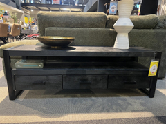 NEWHAVEN TV-meubel 150cm 3 laden,1 ov zwart