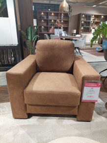 CREON Fauteuil arm D stof python 09-camel