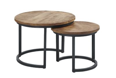 Salontafel set Foxford-naturel