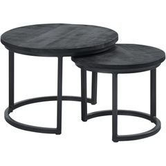 Salontafel set Foxford-black