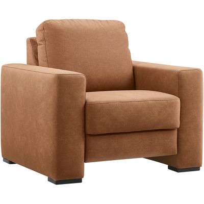 CREON Fauteuil arm D stof python 09-camel