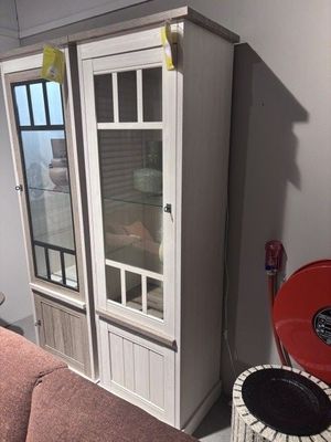 YUMALI Kast 1 dr, 1 glasdr linksdr.-incl.verl.